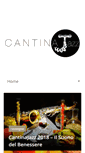 Mobile Screenshot of cantinajazz.com