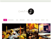 Tablet Screenshot of cantinajazz.com